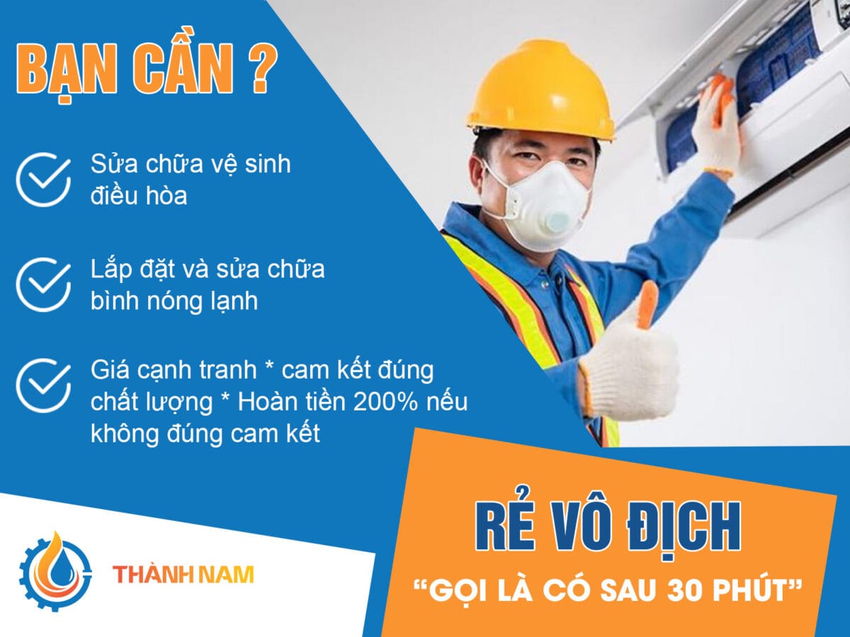 Sửa điều hòa tại nhà ở Hà Nội